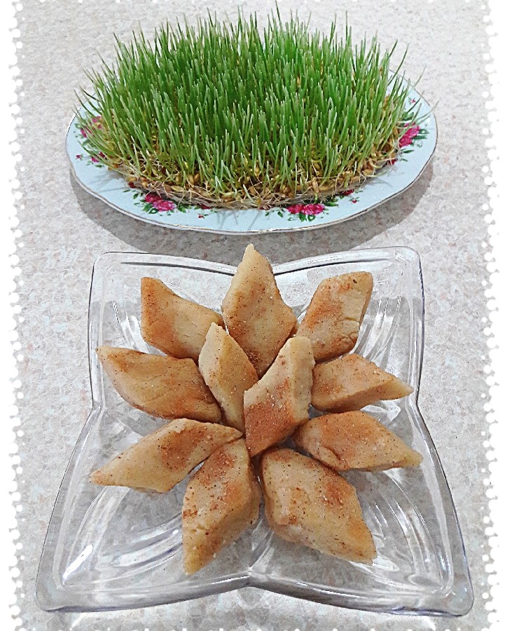 عکس حلوای آرد برنج (شیرینی عید گیلان)