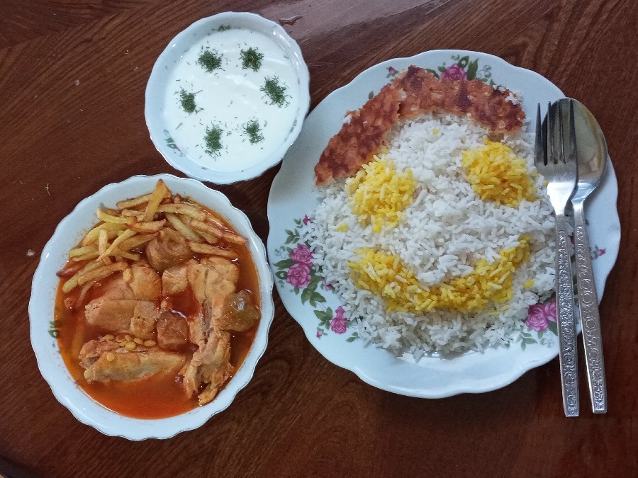 عکس خورشت آلو