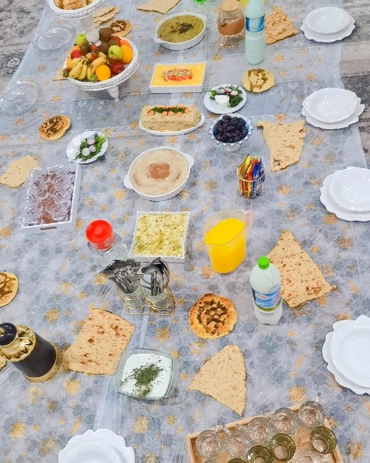 عکس اولین افطاری ماه رمضان