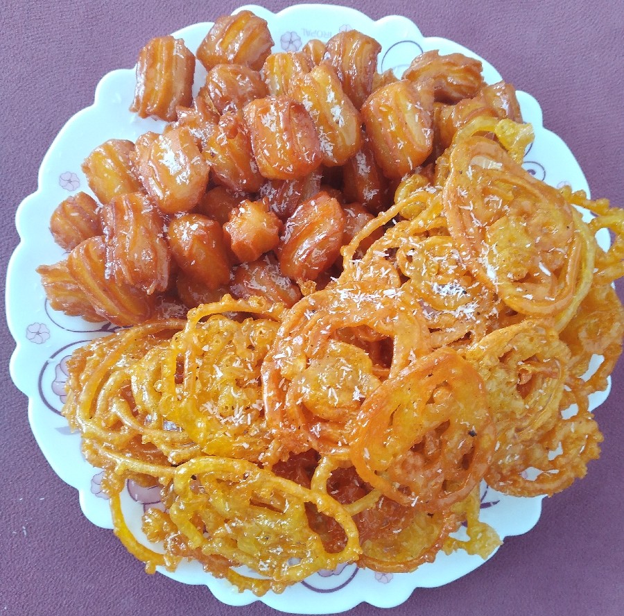 عکس زولبیا و بامیه با دستور گروه استارسیتی