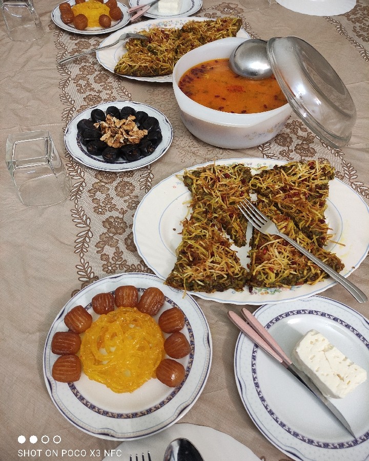عکس افطاری روز دهم