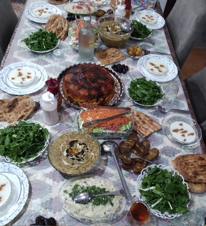 عکس افطاری خونه خواهر شوهر عزیز