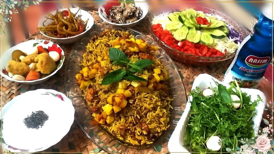 عکس میگو پلو جنوبی بالوبیاچشم بلبلی