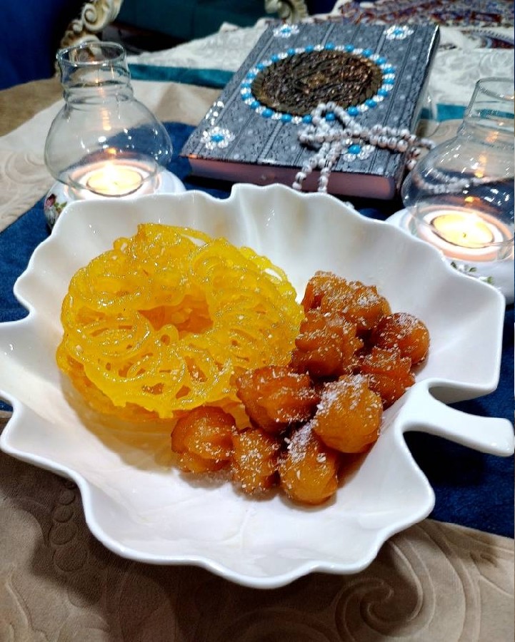 عکس زولبیا و بامیه خودم پز??
