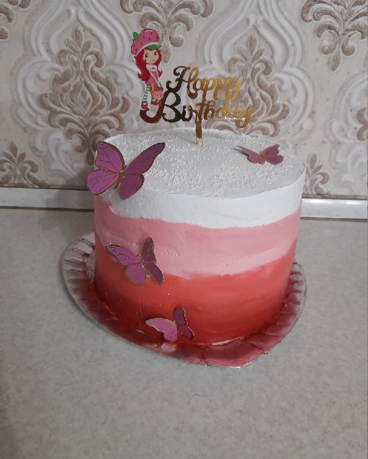 عکس کیک تولد دخترانه
