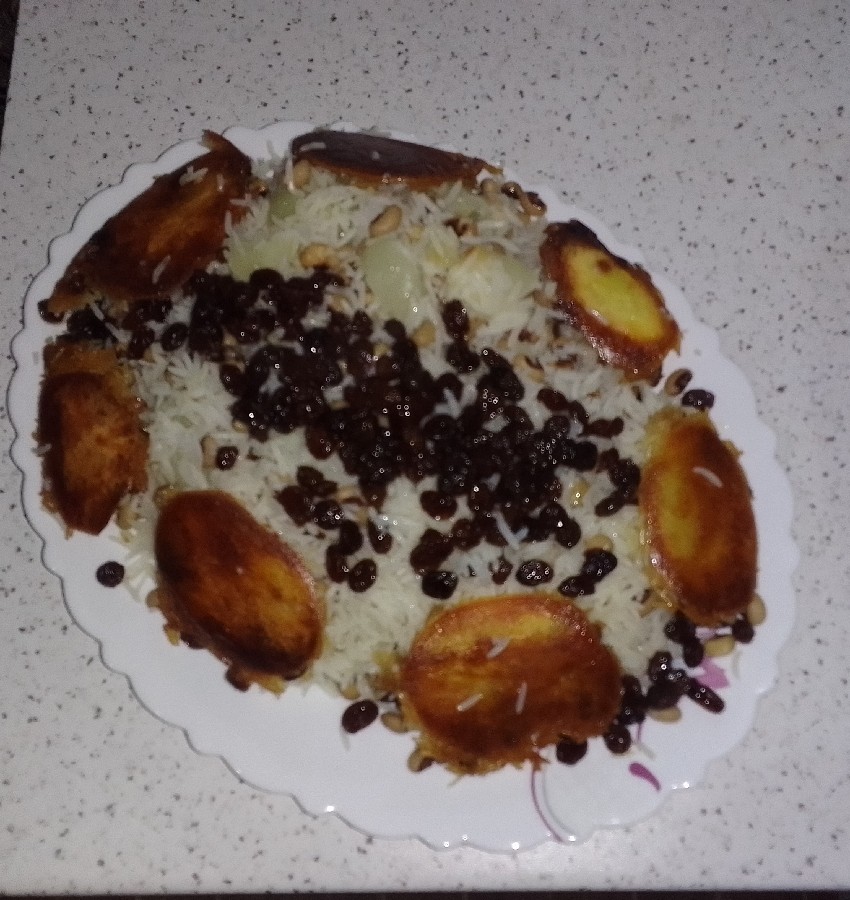 عکس لوبیاپلوخوشمزه