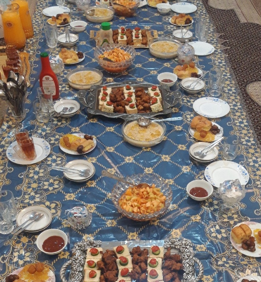 عکس اینم افطاری