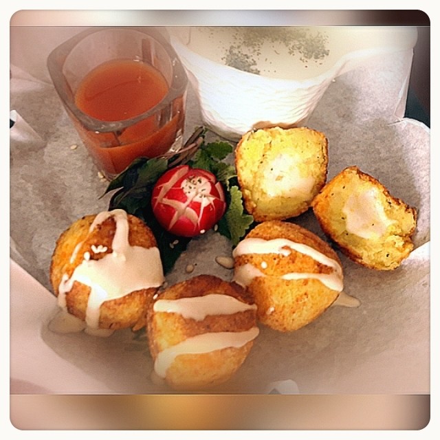 توپک سیب زمینی پنیری