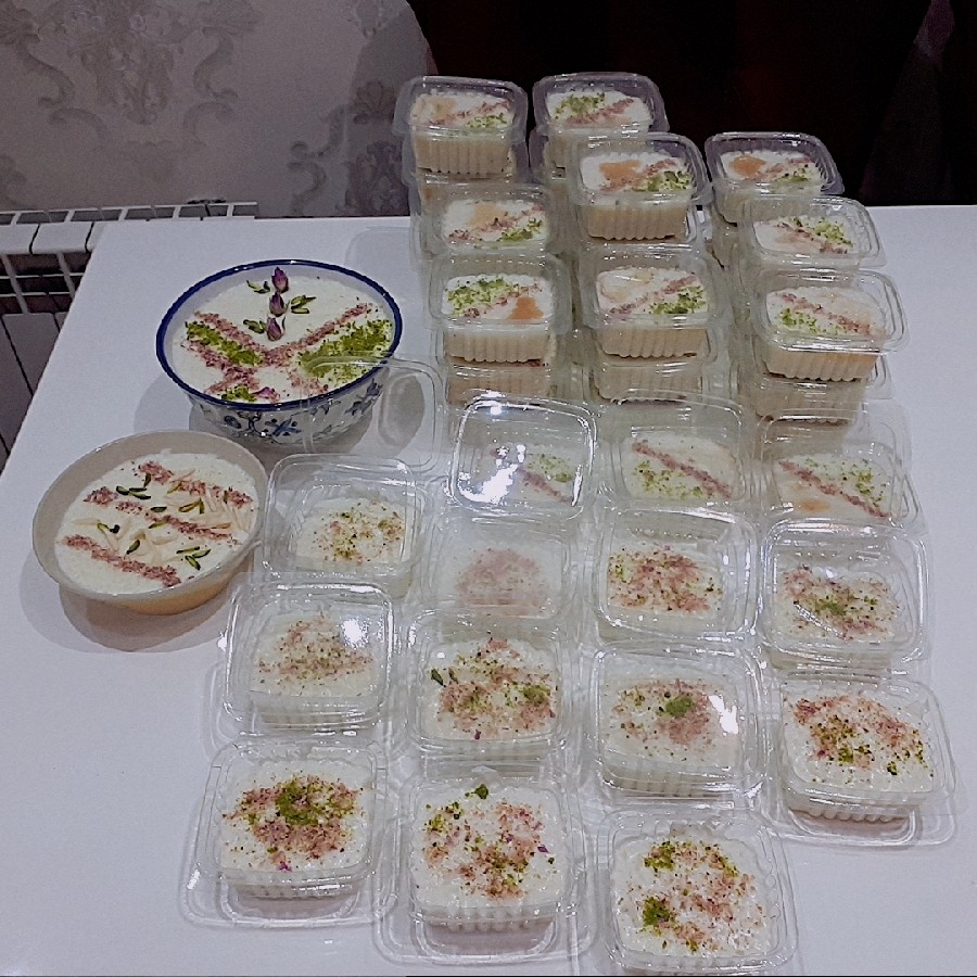 عکس شیربرنج نذری شب قدر ماه مبارک رمضان
