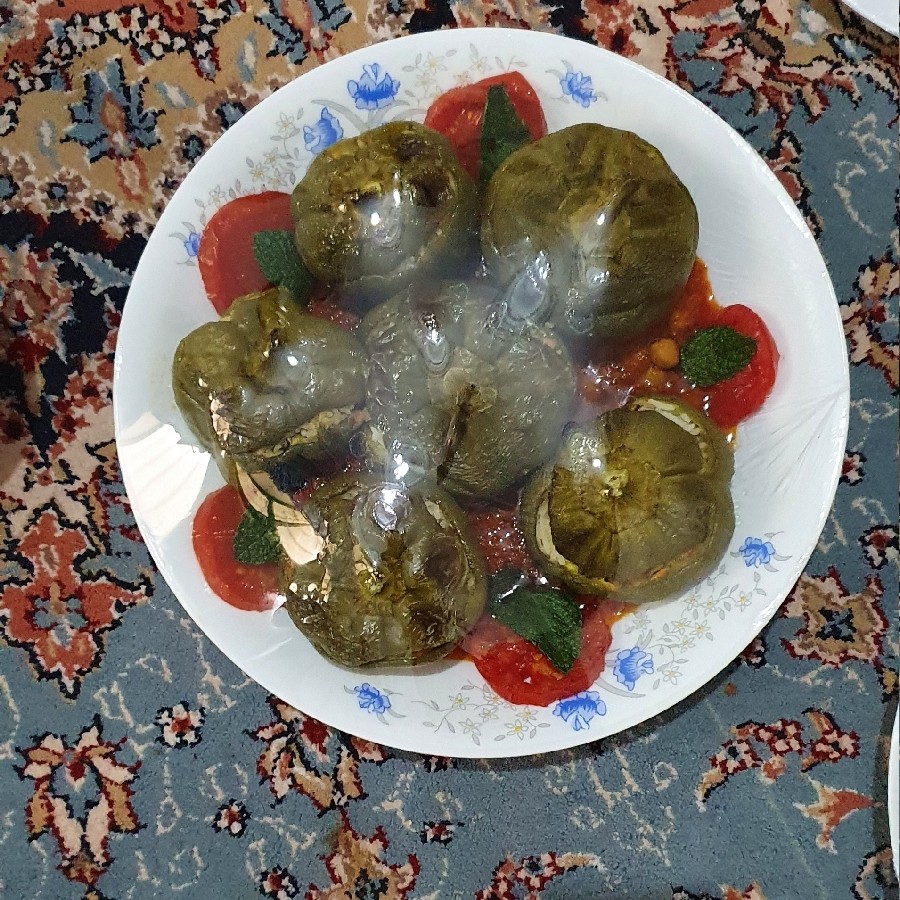 عکس فلفل دلمه شکم پر
