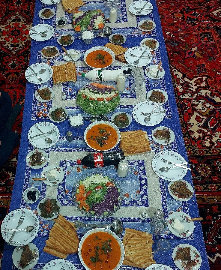 عکس افطاری خونه پدرجان