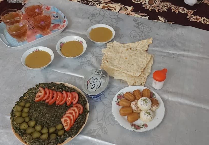 عکس سفره افطاری دیشب