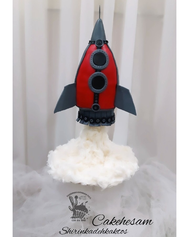 عکس کیک راکت (موشک)
