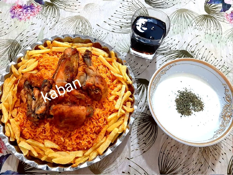 عکس چلو مرغ دودی_سراجی