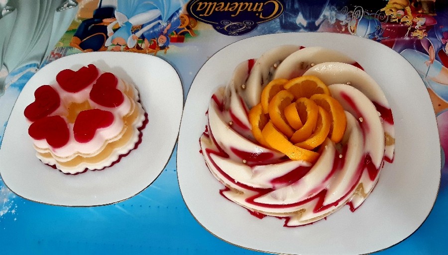 عکس ژله میوه