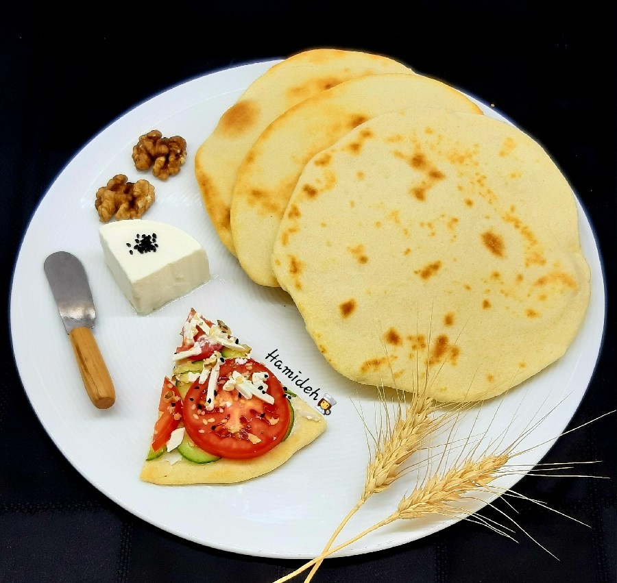 عکس نان ترتیلا (ترتیا Tortilla)❤️