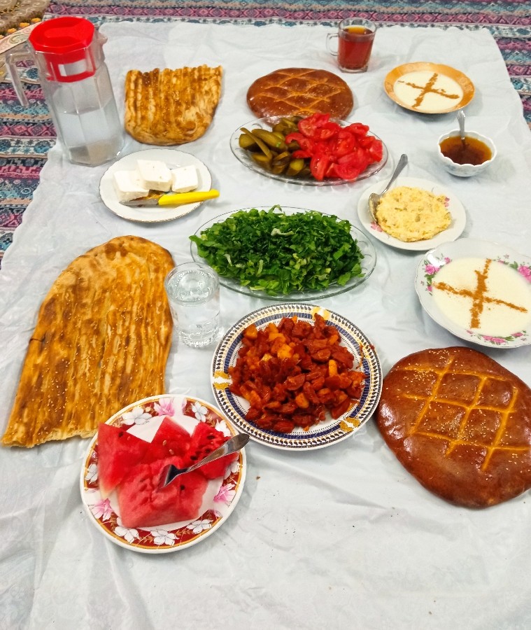 عکس افطار شب بیست و نهم