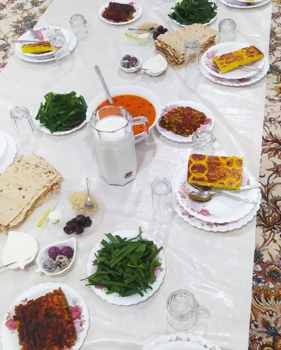افطاری برای مهمان های عزیز