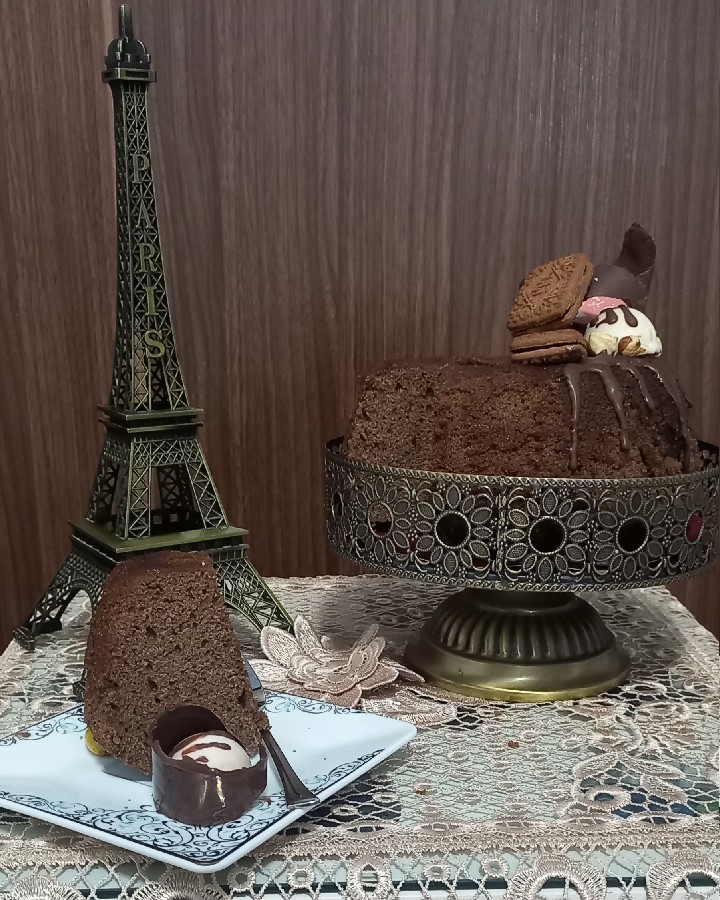 کیک شکلاتی فوری