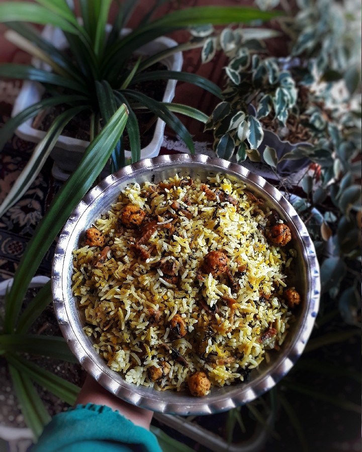 کلم پلو شیرازی(دستپخت مامان جون)