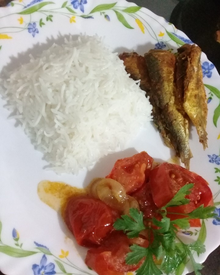 ماهی سرخ شده?