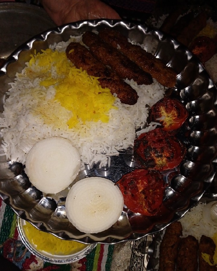 عکس یه شام خوشمزه تو طبیعت ???