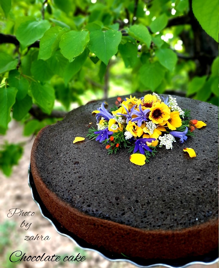 کیک شکلاتی ساده