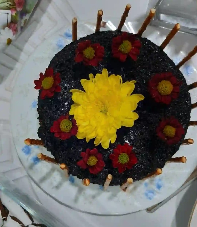 عکس کیک شکلاتی