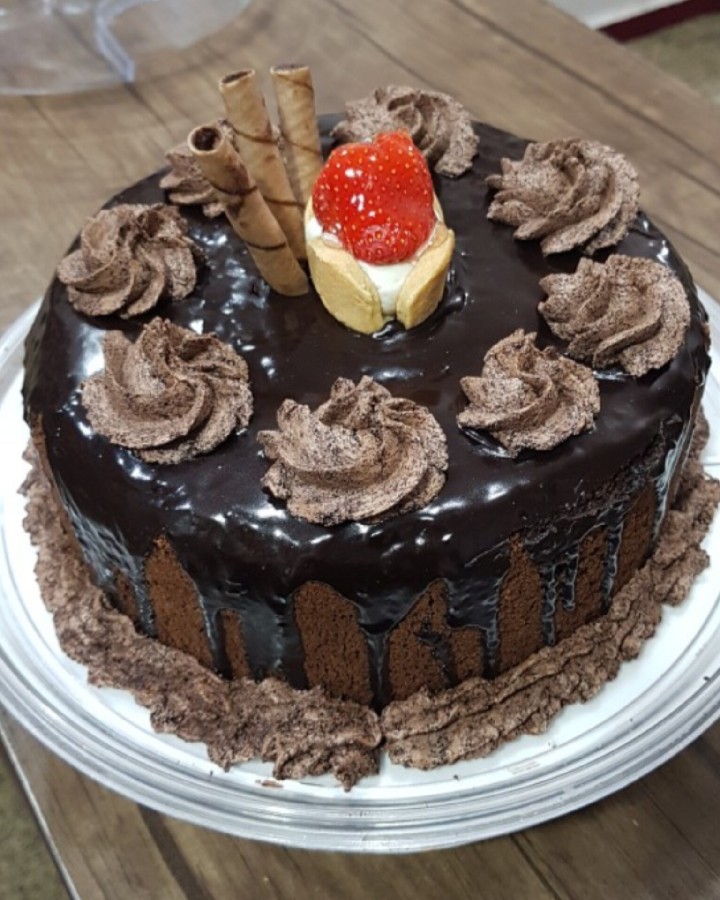 عکس chocolate cake (: ♡ 