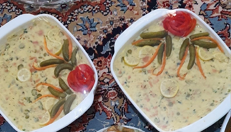 عکس سالاد الویه :)