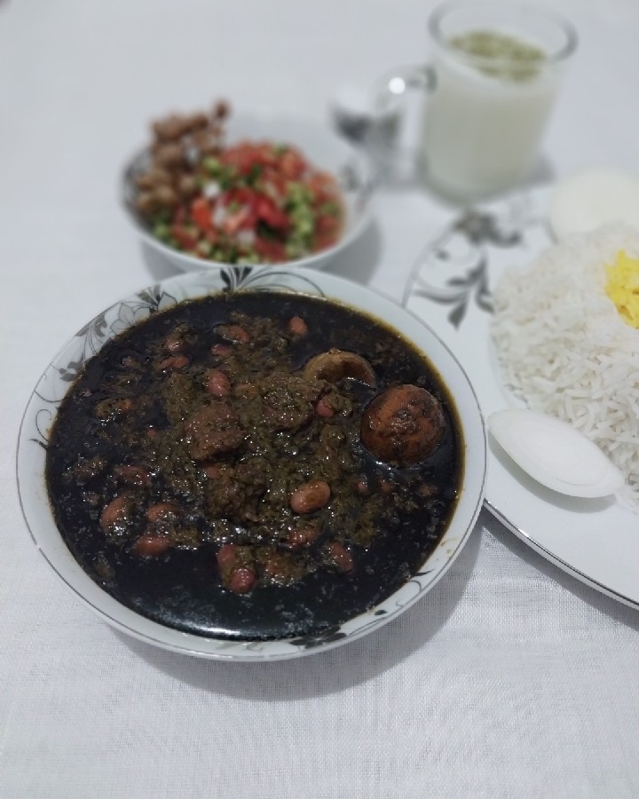 عکس قرمه سبزی جانم
