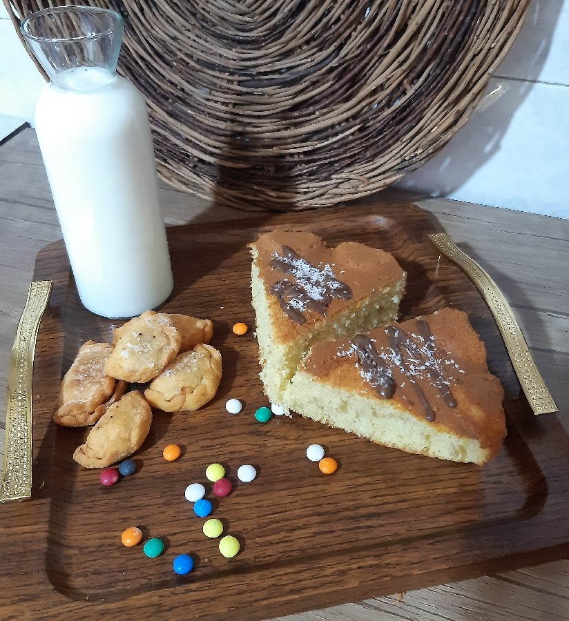عکس کیک گلاب چالش سمیه جان حال _ خوب