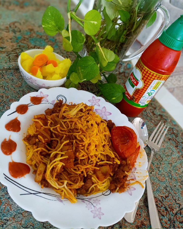 عکس نهار ماکارانی??