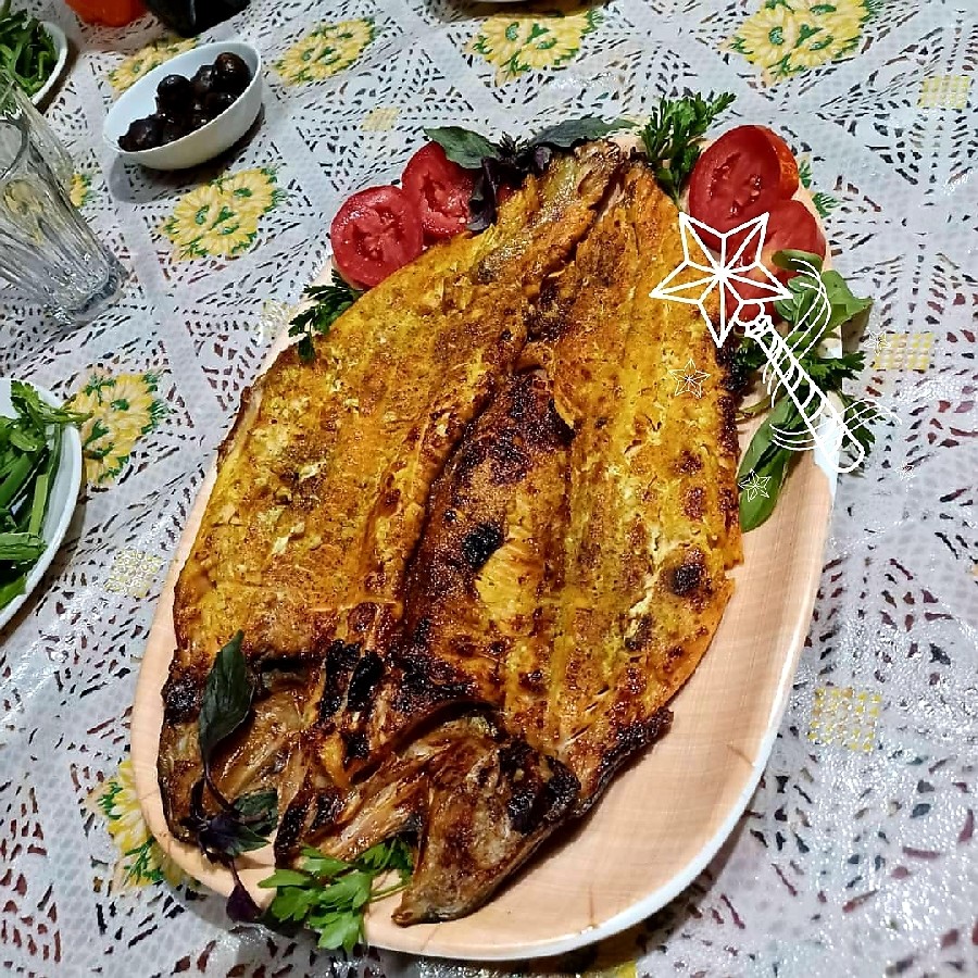عکس ماهی کبابی 