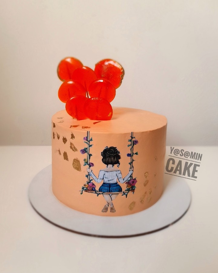 کیک دخترانه