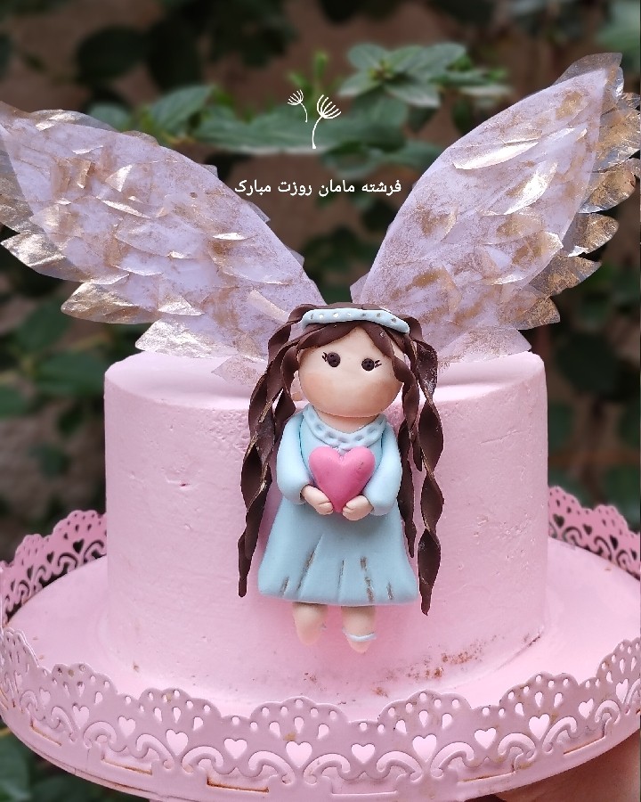 کیک فرشته روز دختر 