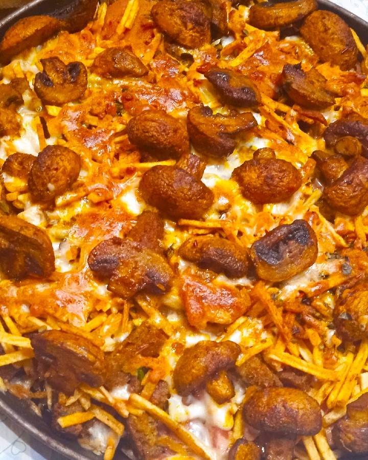 پیتزا کبابی 