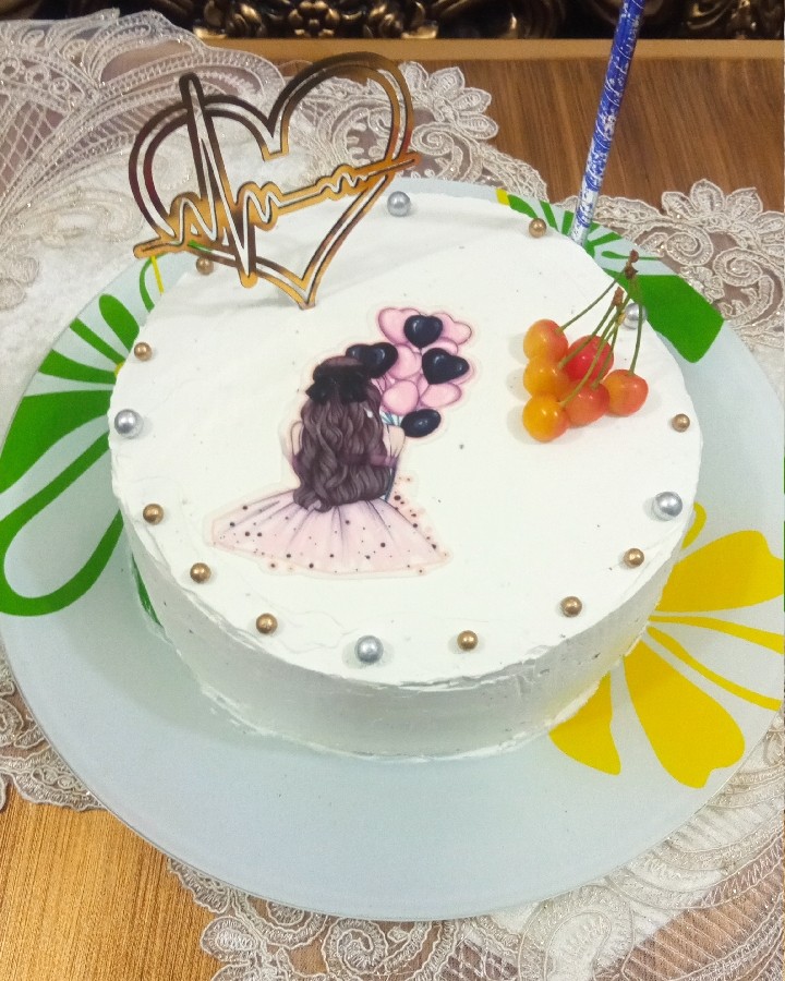 کیک روز دختر 
النا جانم روزت مبارک 