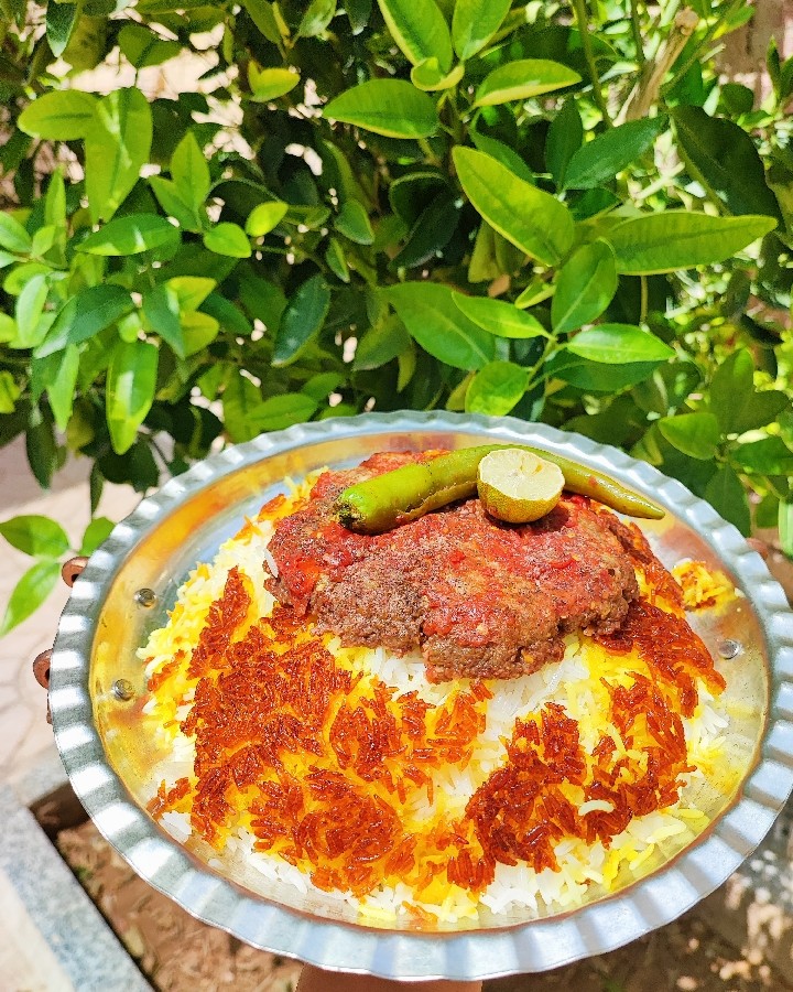 عکس کباب تابه ای سلام به دوستای عزیزم