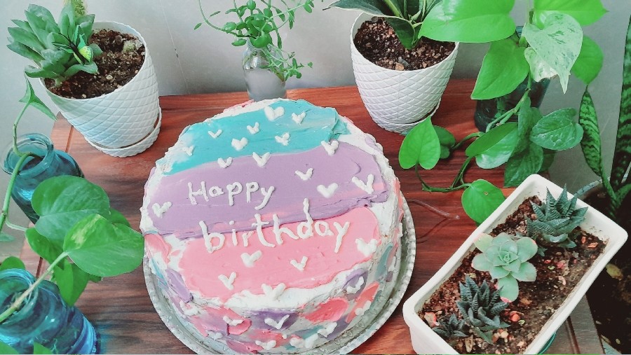 birthday cake♡:) 