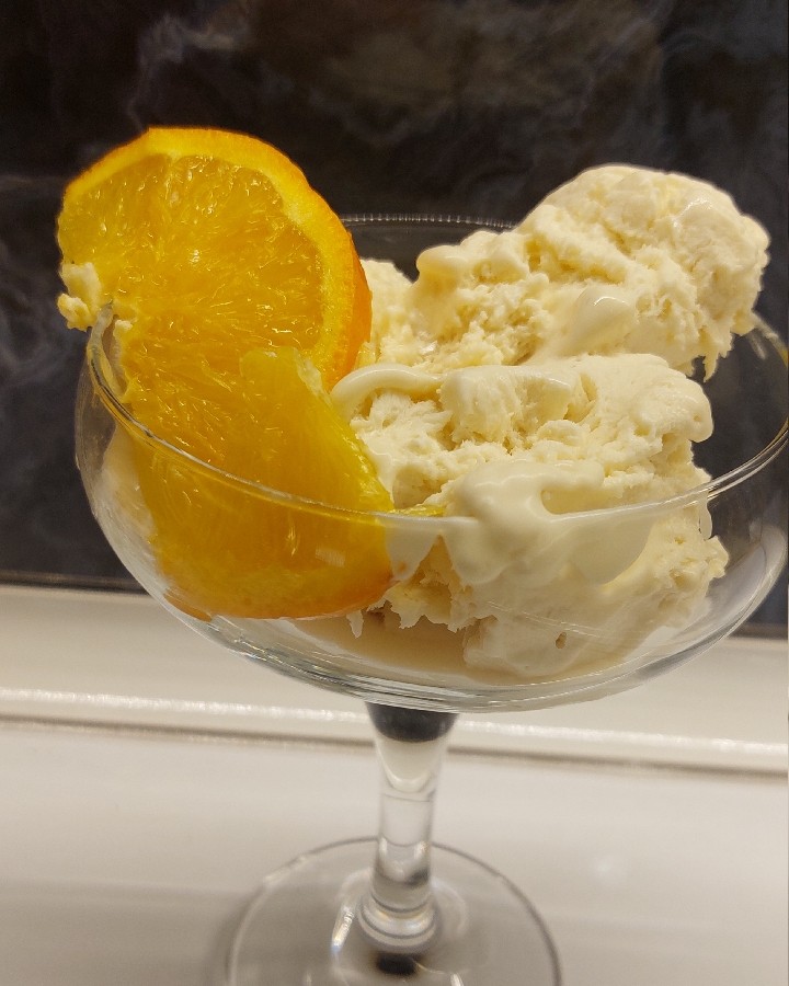 بستنی پرتقالی