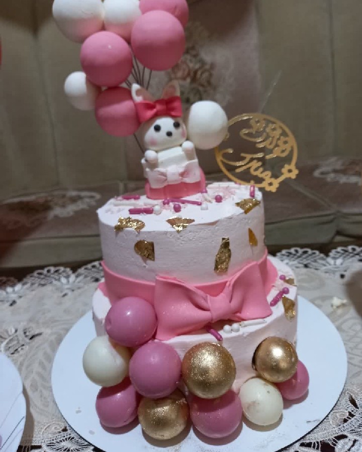 کیک تولد دختر عزیزم