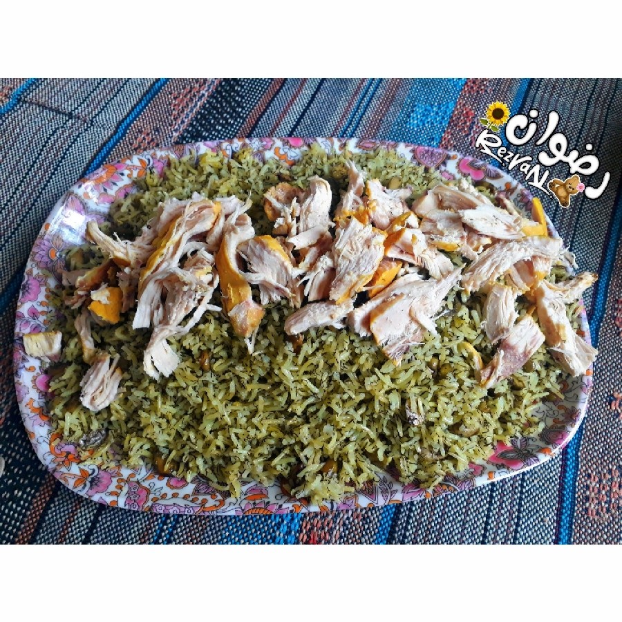 شوید پلو ֶָ֪