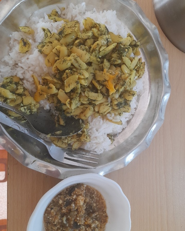 باقلاقاتوق با لوبیا رشتی یا پاچ باقلا