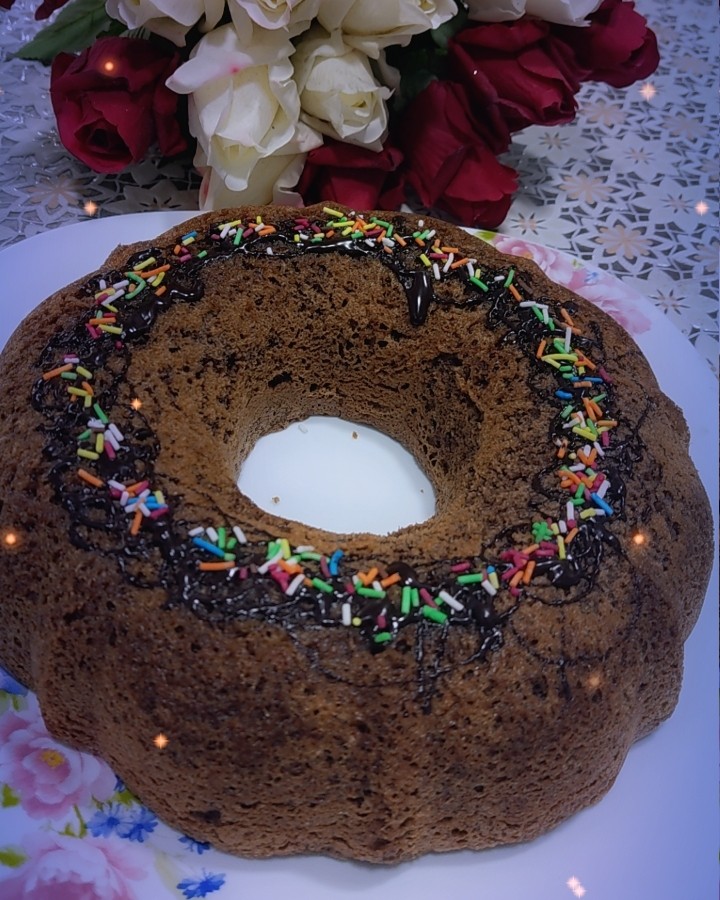 عکس کیک شکلاتی عصرانه ??