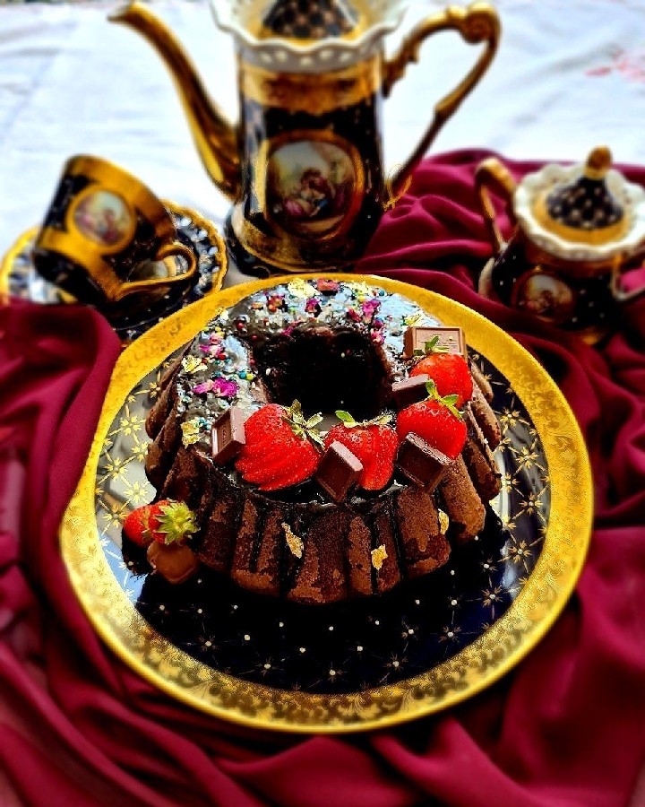 عکس کیک شکلاتی محشر 