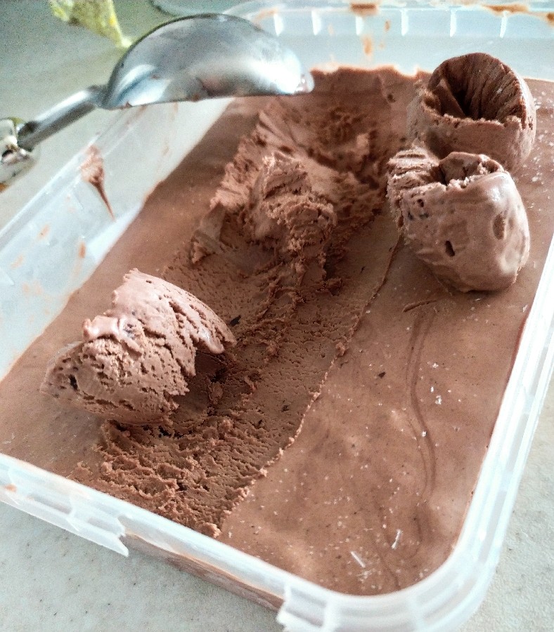 عکس بستنی شکلاتی