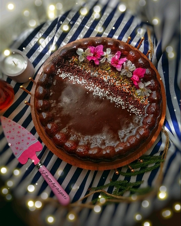 عکس کیک خیس شکلاتی(ترکیه)