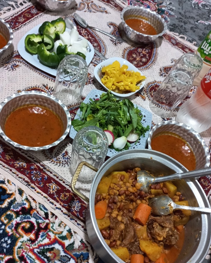 عکس آب گوشت