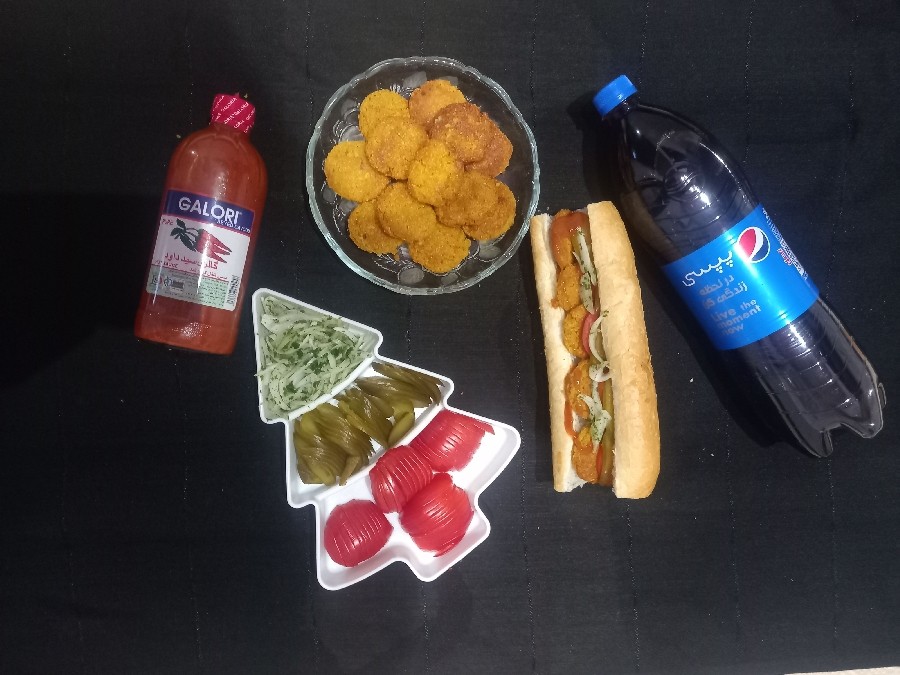 عکس فلافل تند آبادان